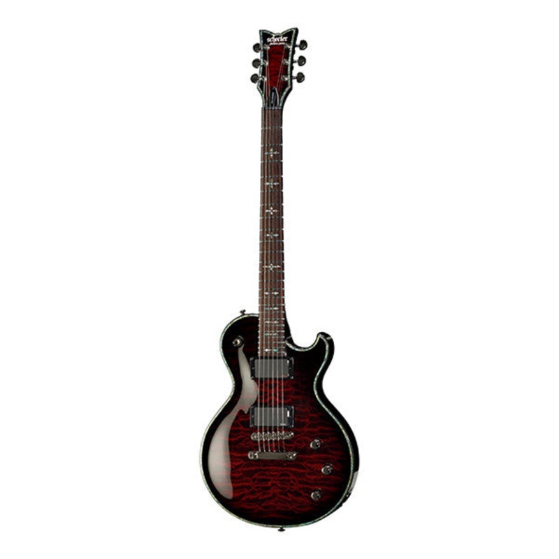 Schecter Hellraiser Solo II Electric Guitar - Black Cherry Burst