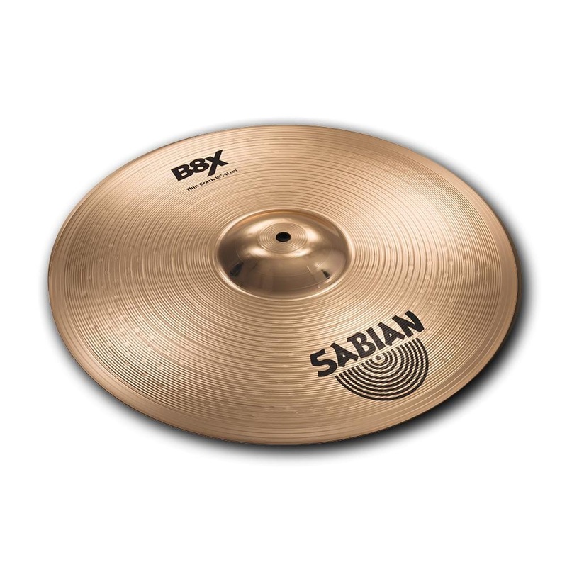 Sabian 41606X 16inch B8X Thin Crash Cymbal