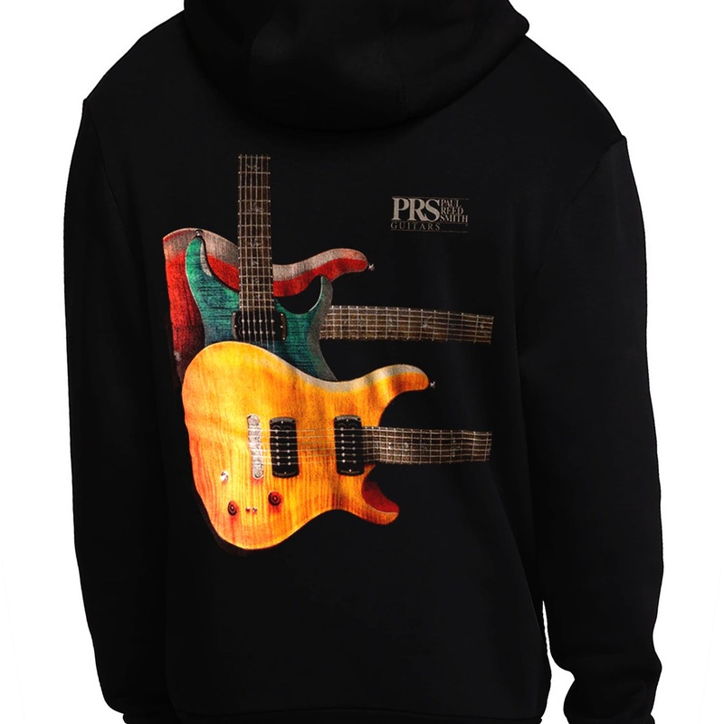 PRS Hoodie Full-Zip Pauls's Guitar Throwback in Black - Small - 106342002001
