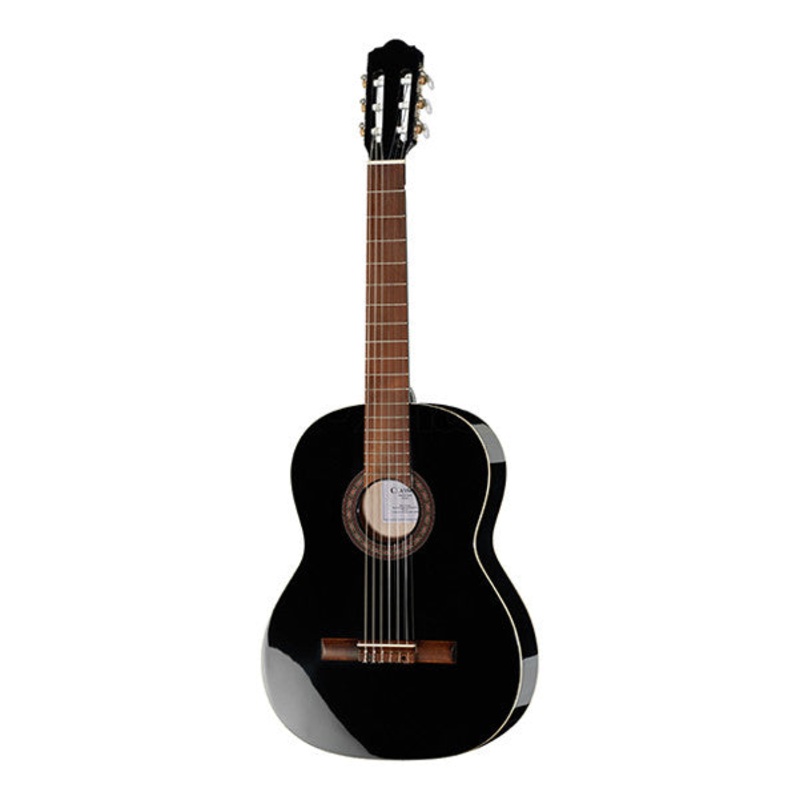 Thomann 4/4 Classical Guitar - Black High Gloss