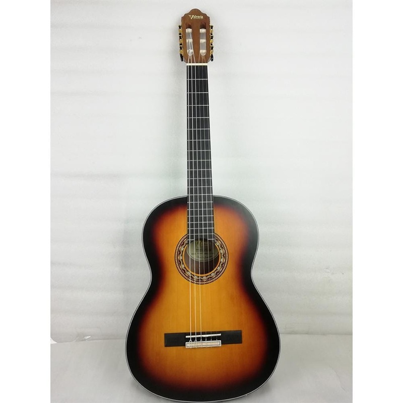 Valencia VC304ASBT-SB Classical Guitar Satin Finish- Antique Sunburst - Open Box B Stock