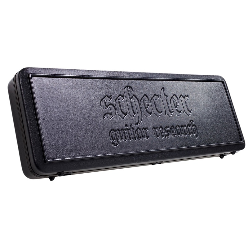 Schecter SGR-1C CASE BLACK w/BLUE INTERIOR - 1620SHC