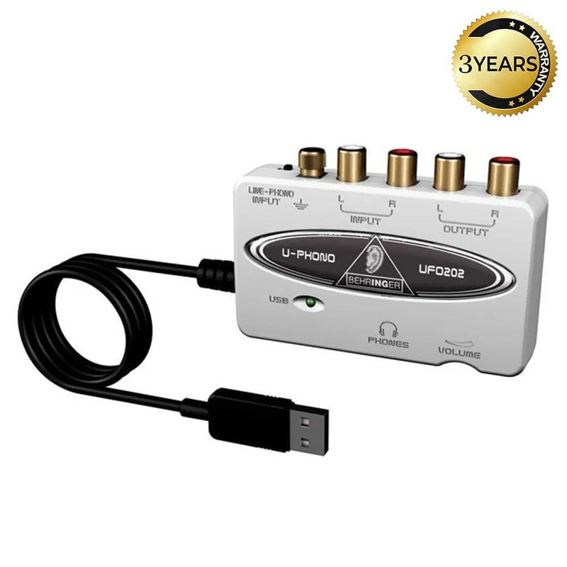 Behringer UPHONO UFO202 USB Audio Interface