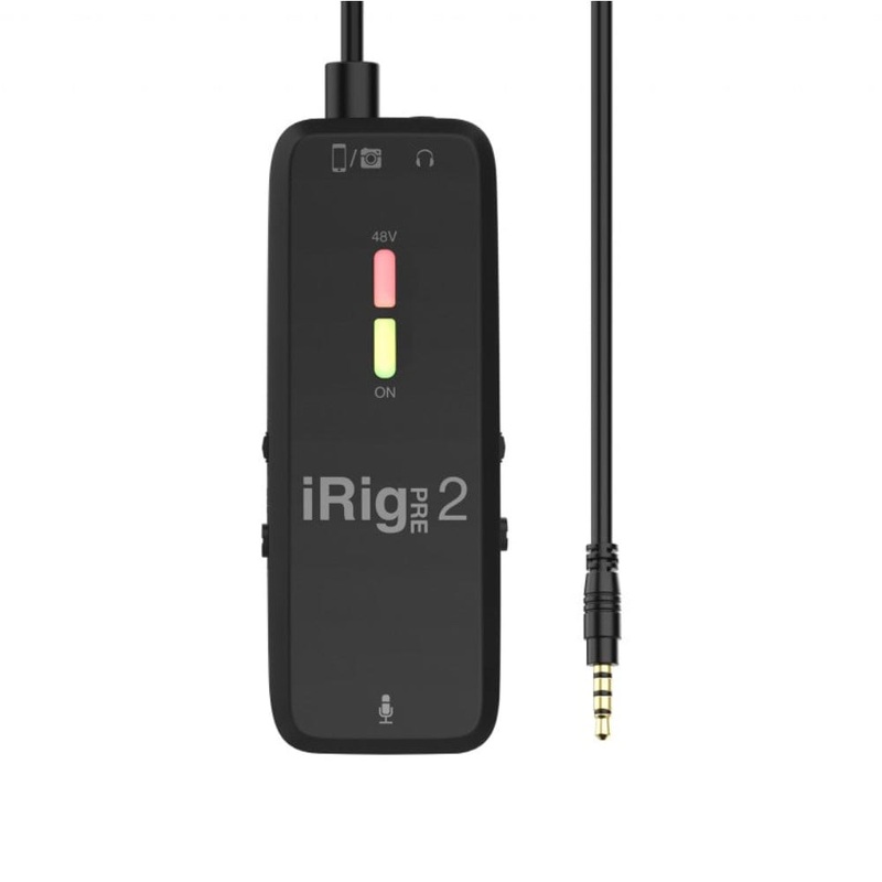 IK Multimedia iRig Pre 2 Mobile Microphone Interface - Open Box