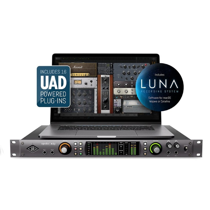 Universal Audio Apollo X8P Thunderbolt 3 Audio Interface with UAD Plug-Ins
