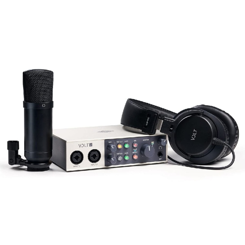 Universal Audio Volt 2 USB C 2x2 Audio Interface Studio Pack with UAD Plug-Ins