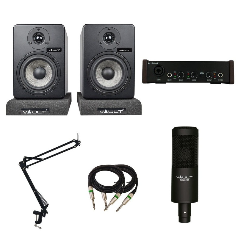 Vault Ai-SoloX 2-Channel Studio Recording Bundle