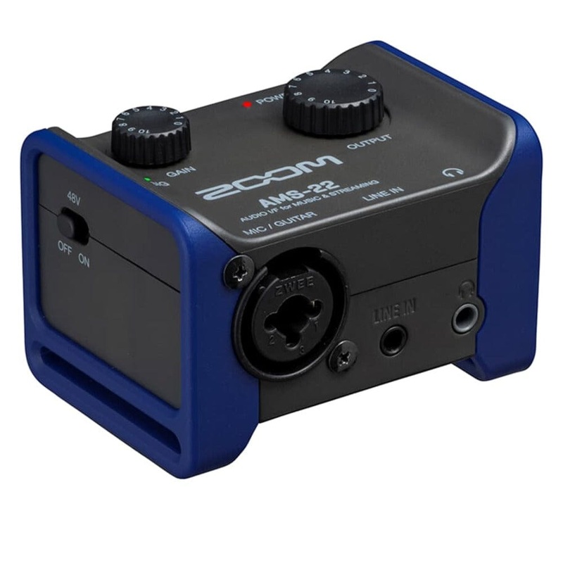 Zoom AMS-22 Audio Interface for Music & Streaming