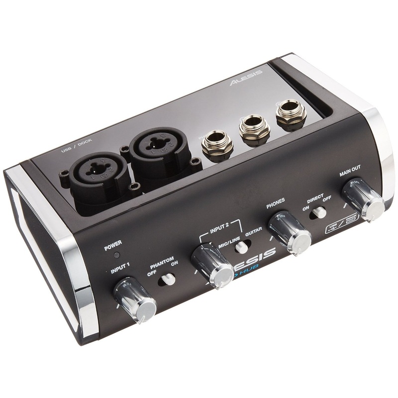 Alesis I/O HUB 2-Channel Audio Interface for iOS and USB