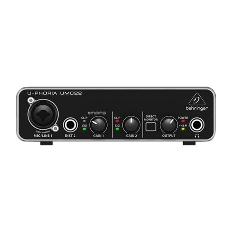 Behringer UMC22 Audio Interface - Open Box