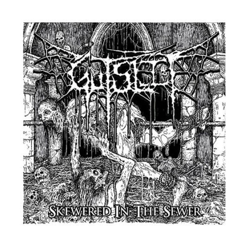 Gutslit - Skewered in the Sewer CD