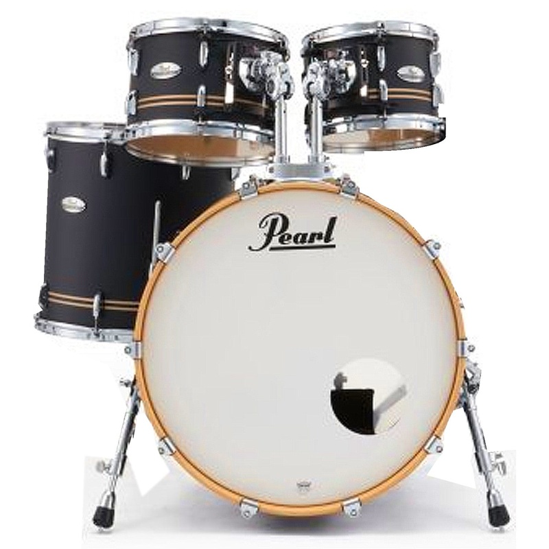Pearl PMX Series 4 Piece Shell Pack in Satin Gold Stripes (Hardware and Snare extra) - PMX924BEDPC776