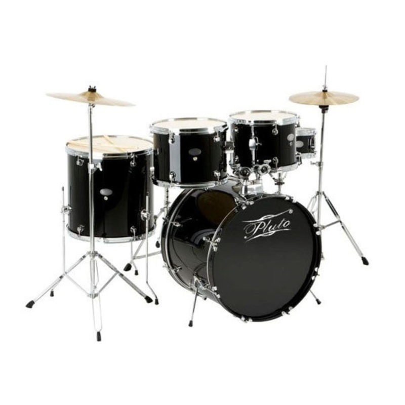 Pluto 5-Piece Drum Kit With Hardware and Cymbals