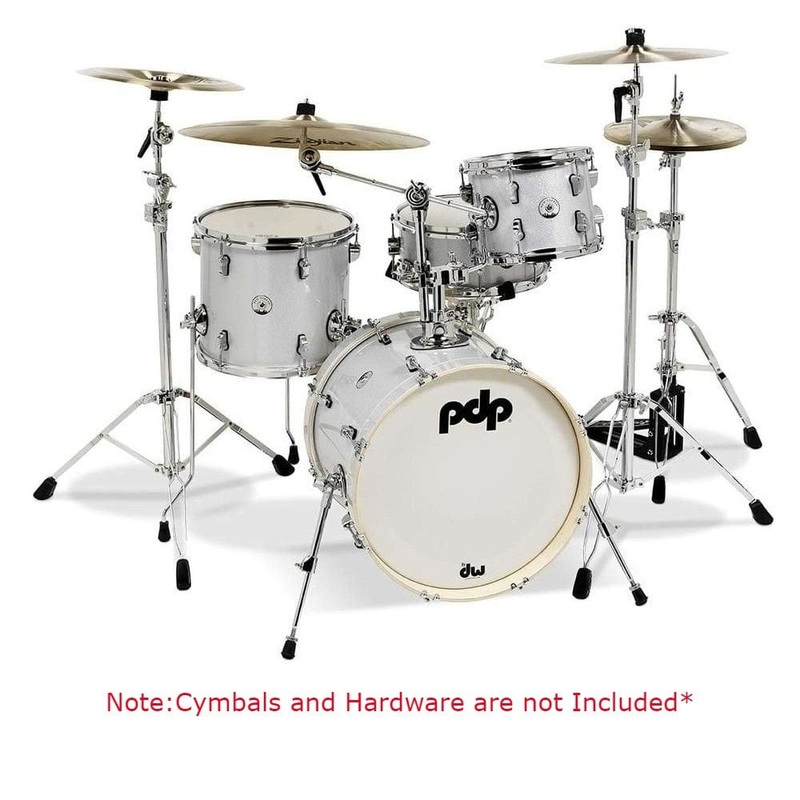 Dw Drum Workshop PDNY1804DS PDP New Yorker 4-Piece Shell Pack - Diamond