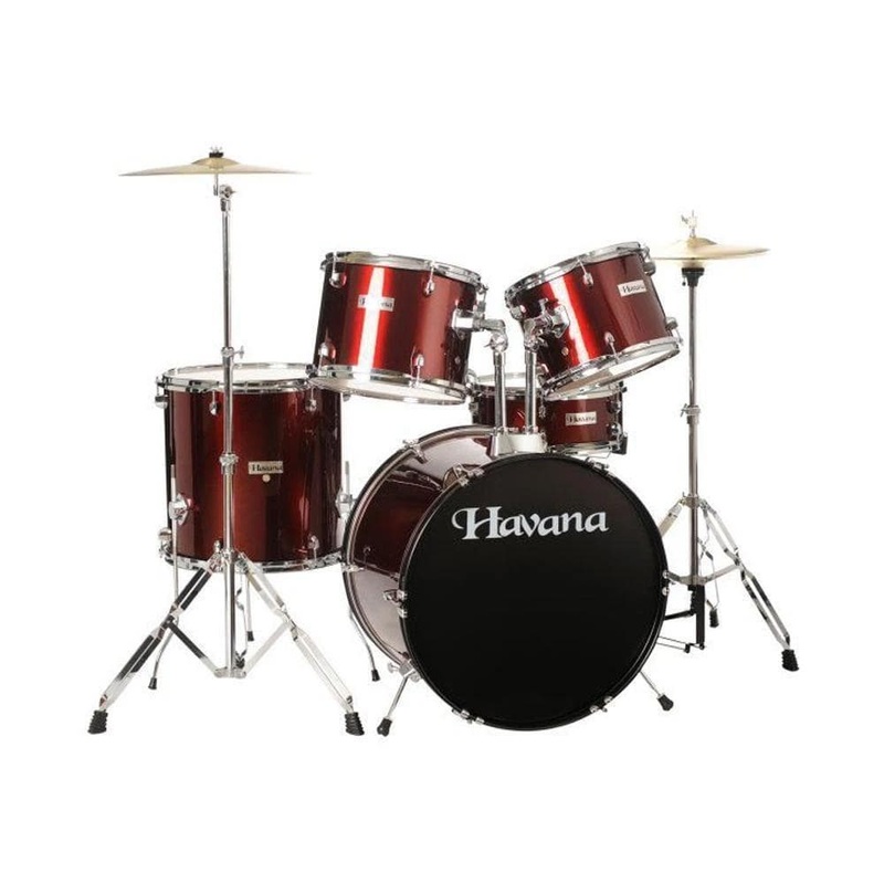 Havana HV622 WR 5 Piece Acoustic Drum Kit with Remo Head