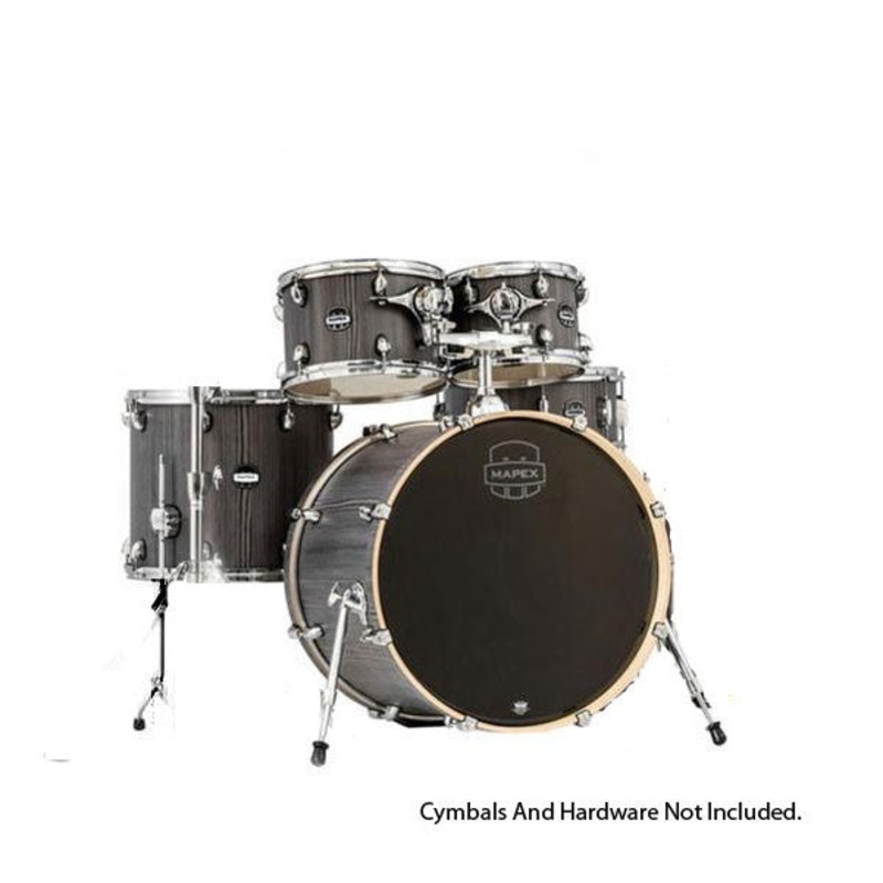 Mapex MA529SFGW Mars Series 5pc Rock Shell Pack - Smokewood Finish