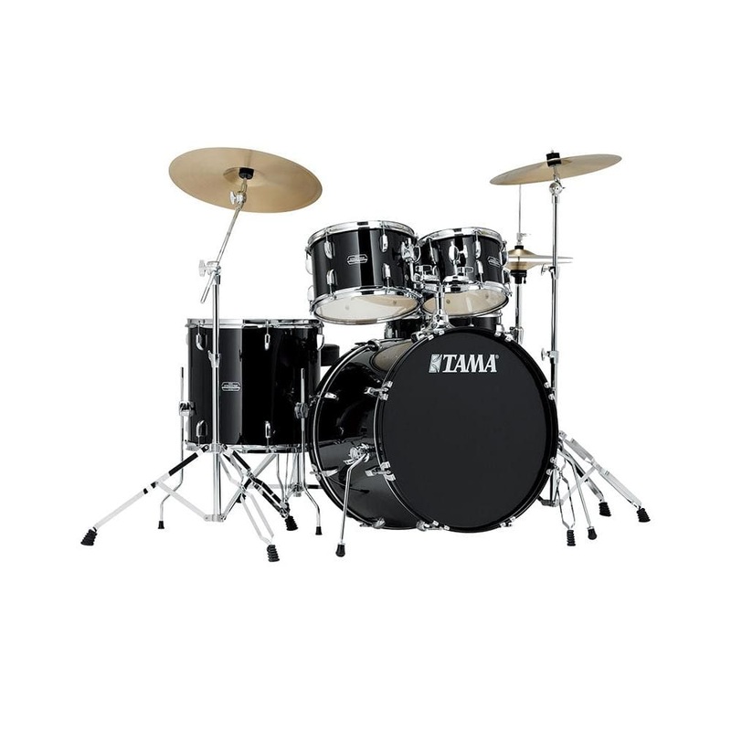 Tama Stagestar SG52KH5 5-Piece Acoustic Drum Kit with 22-Inch Bass Drum, Hardware & Cymbal