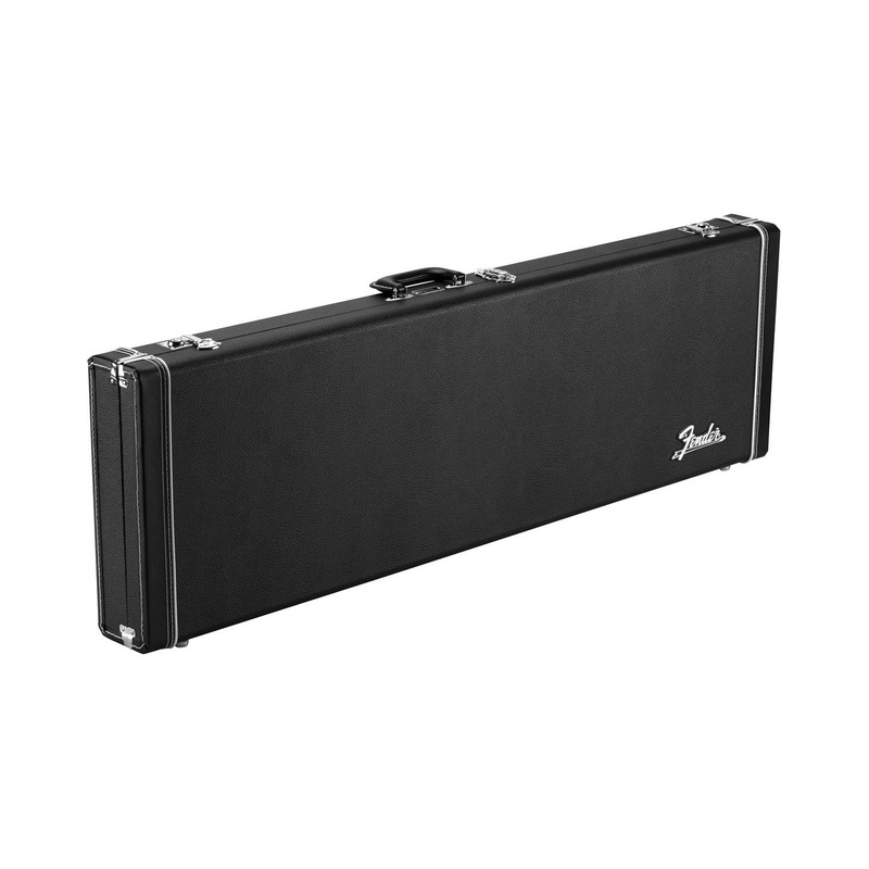 Fender Classic Series Wood Case, Mustang/Duo Sonic, Black